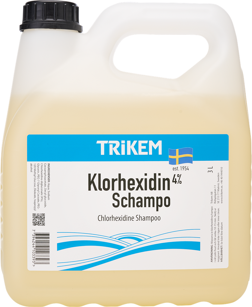 TRIKEM Chlorhexidine shampoo 3000 ml Trikem